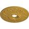 Ekena Millwork Ashley Ceiling Medallion (Fits Canopies up to 4 3/4"), 23 7/8"OD x 4"ID x 2 1/8"P, Iridescent Gold CM23ASIGS - alternate 2